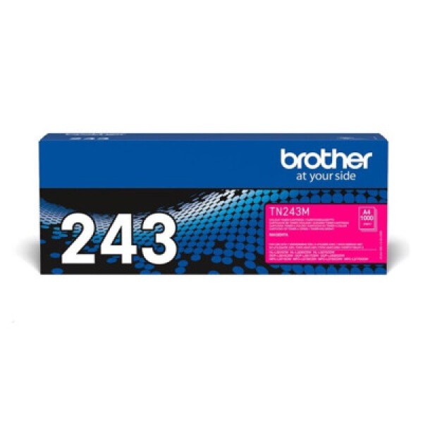 BROTHER Toner TN-243M - PRO HLL3210 HLL3270 DCPL3510 DCPL3550 MFCL3730 MFCL3770 - cca 1000stran - originální EDF_3860266