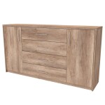 Nábytek Mikulík Komoda AURA 3 - hl. 36 cm ROZMĚR: (š/v/h) 170 x 86 x 36 cm