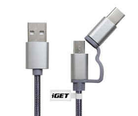 IGET G2V1 USB kabel 2v1 1 m