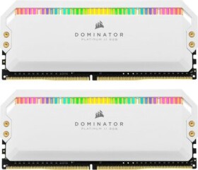 Corsair Dominator Platinum RGB White 32GB (2x16GB) 3200 MHz / DDR4 / PC4-25600 / CL16-20-20-38 / 1.35V / XMP2.0 (CMT32GX4M2E3200C16W)