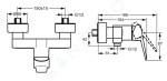 HANSA - Twist Sprchová baterie, chrom 09670183