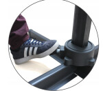 Velký zahradní slunečník v béžové barvě 3 x 4 m