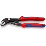 Knipex 87 03 125 - Kleště stavitelné siko 125mm instalatérské, Cobra, chromované, rukojeti potažené plastem