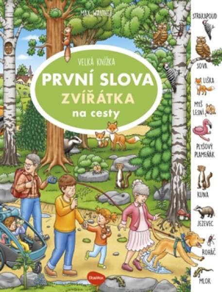 Velká knížka - První slova zvířátka na cesty