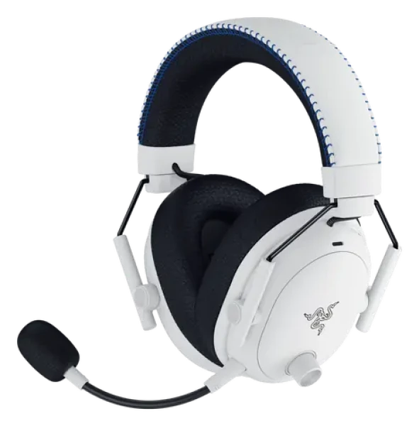 Razer BlackShark V3 Pro for PlayStation bílá/černá / Herní sluchátka s mikrofonem / ANC / 2.4GHz / Bluetooth / USB-C (RZ04-05400600-R3G1)