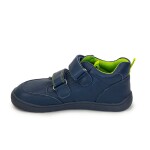 Chlapecké celoroční boty Barefoot DERIL DENIM, Protetika, tmavě modrá - 24