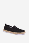 Dámské espadrilly 13659 černé - Vinceza 41