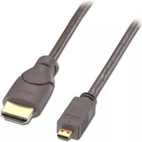Lindy kabel High Speed HDMI na Micro HDMI Ethernet - Video / Audio / 19 pin (M) (41350-Li)
