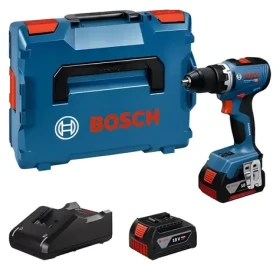 Bosch GSR 18V-65 Professional modrá / Aku vrtací šroubovák / 18V / 63 Nm / 2x 5,0 Ah / L-BOXX (06019N3203)