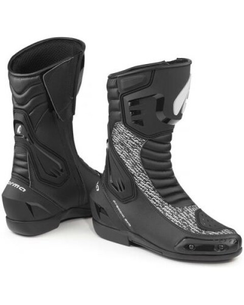 Moto boty Forma Freccia Evo černo/bílé - 47