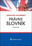 Anglicko-slovenský právny slovník