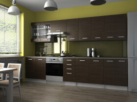 FRONTI Kuchyňská linka PAMELA 320x260 - Wenge