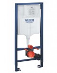 GROHE - Rapid SL Set předstěnové instalace, klozetu Oudee Vortex a sedátka softclose, tlačítko Skate Cosmopolitan, alpská bílá SANI11BA3108