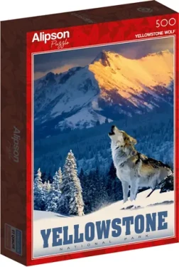 ALIPSON Puzzle Yellowstonský vlk