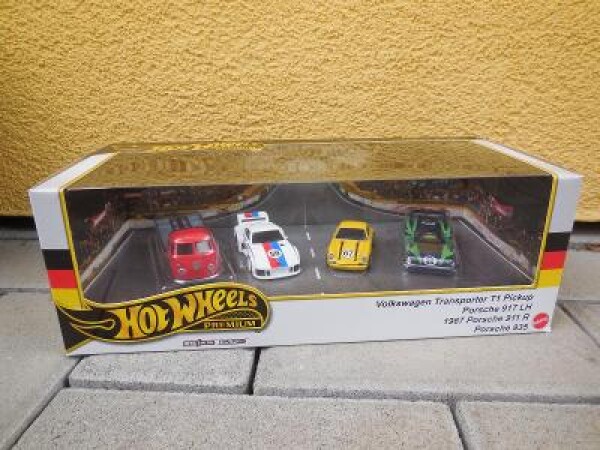 Diorama Porsche/VW - Hot Wheels Premium