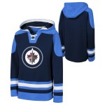 Outerstuff Dětská mikina Winnipeg Jets NHL Ageless Must Have – Home Pullover Velikost: Dětské XL (170 – 176)