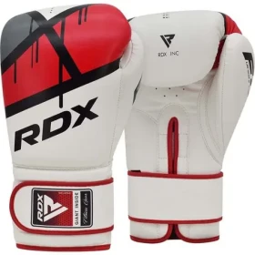 Boxerské rukavice F7 Ego Red - RDX (16 OZ, bílá) (98323-4-16OZ)