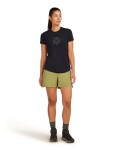 ICEBREAKER Wmns 125 Cool-Lite Sphere SS Tee Fusion, Black velikost: S
