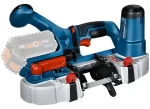 Bosch GCB 18V-63 / Aku pásová pila / 18V / hloubka řezu 63,5 mm / bez baterie a nabíječky (06012A0400)