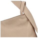 Trendy dámský kožený kabelko-batoh Ruoxi, pudrový