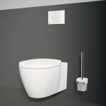 IDEAL STANDARD - IOM Square WC kartáč s držákem, matné sklo/chrom E2194AA