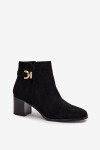 Boty na podpatku model 216813 Step in style 36