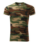 Camouflage tričko unisex camouflage brown 2XL