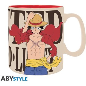 One Piece Keramický hrnek 460 ml - Luffy &amp; Wanted