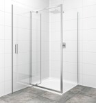 Sprchový kout obdélník 100x90 cm SAT TEX SIKOTEXP90STENA100 SIKOTEXP90STENA100
