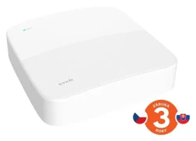Tenda N6P-4H / NVR rekordér / pro 4 kamery / 4x PoE / až 8 Mpix / H.265+ / ONVIF / HDMI / VGA / 1x SATA (75011945)