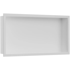 CERANO - Zápustná polička/nika s okrajem do obkladu - bílá matná - 60x30x10 CER-8050BD80243