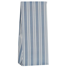 IB LAURSEN Dárkový sáček Blue Stripes 22 cm, modrá barva, papír