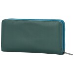 Trendy dámská koženková peněženka MaxFly Gelbert, modrá