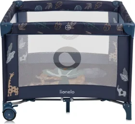 LIONELO Dětská ohrádka Bonnie Blue Navy (LO-BONNIE BLUE NAVY)