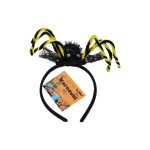 Wiky ČELENKA HALLOWEEN S ČERNÝM PAVOUKEM