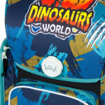 Školní aktovka BAAGL ERGO - Dinosaurs World 19 l