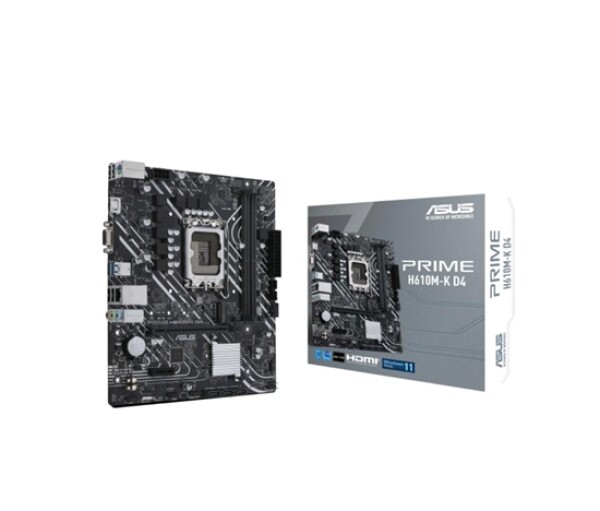ASUS MB Sc LGA1700 PRIME H610M-K D4, Intel H610, 2xDDR4, 1xHDMI, 1xVGA, mATX EDF_1887750