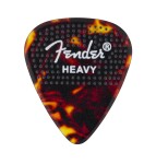 Fender 351 Dotted Celluloid Picks 12-Pack Heavy