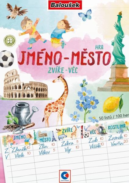 Hra - A5 - Jméno, město