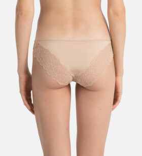 Dámské kalhotky meruňková Calvin Klein tělová XS