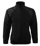 Jacket Hi-Q fleece unisex černá 01 (brand label) 3XL