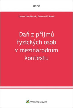 Daň příjmů fyzických osob mezinárodním kontextu