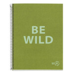 Blok Be Eco A4 linkovaný - Olive