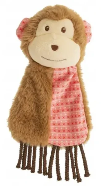 GIMDOG Plyšová hračka pro psy Opice Anežka / Pískací / 24 cm (347095)