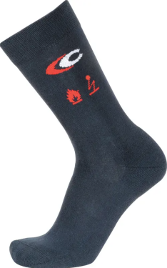 Ohnivzdorné pracovní ponožky COFRA TOP FLAME velikost M, Modrá