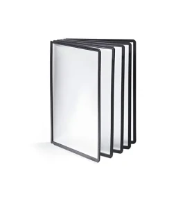 Durable Sherpa Panel A4 černá / Přehledová deska / Polypropylen / rám (560601)