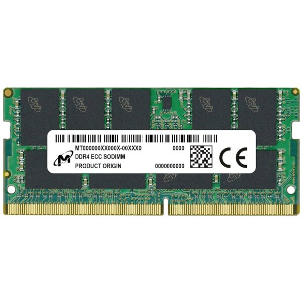 Micron MTA18ASF4G72HZ-3G2R RAM modul pro notebooky DDR4 32 GB 1 x 32 GB ECC 3200 MHz 260pin SO-DIMM CL22 MTA18ASF4G72HZ-3G2R