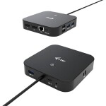 I-Tec Thunderbolt 3/USB-C Dual 4K Docking Station + USB-C to DisplayPort Cable (1,5 m) + Power Delivery 60W TB3HDMIDOCKPD