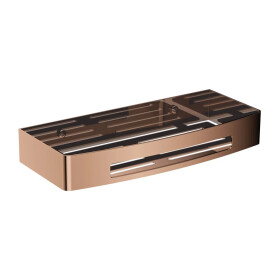 OMNIRES - UNI sprchový košík, 30 x 5 x 13 cm, lesklá měď UN10331CP