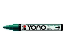 Marabu YONO akrylový popisovač 1,5-3 mm - tyrkysově modrý